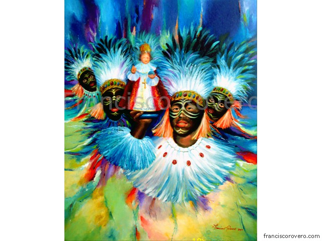 Ati-Atihan Festival  (Oil on canvas 61 x 76cm)