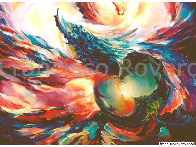 In The Last Book  (Oil on canvas 102.5 x 76.5cm)