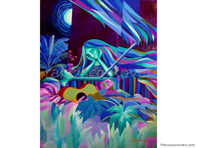 Serenade  (Oil on canvas 61 x 76cm)