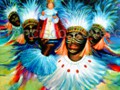 Ati-Atihan Festival  (Oil on canvas 61 x 76cm)
