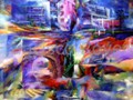 Homage to a Place   (Oil on canvas 91.5 x 91.5cm)