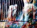 Longing for Freedom  (Oil on canvas 43.5 x 58.5cm)