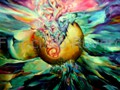 Population Explosion  (Oil on canvas 115 x 154cm)