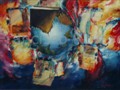 Word for the World  (Oil on canvas 102.5 x 76.5cm)